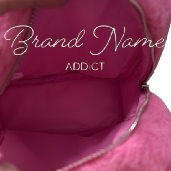 Love-a-Lot Care Bear Mini Fuzzy Faux Fur Backpack - Picture 8 of 8